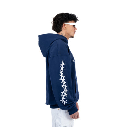 EMBROIDERED THORNS HOODIE