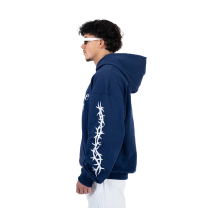 EMBROIDERED THORNS HOODIE